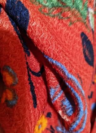 Нова стретчева фактурна блузка з поясом від papaya, великий розмір, батал.7 фото