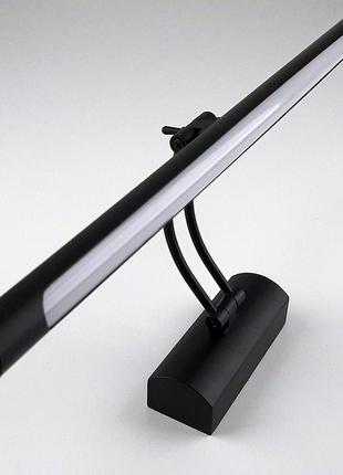 Подсветка для зеркал-картин поворотная черная led 12w 4200k 850lm sneha (996646 12w black)