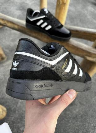 Кросівки adidas dropstep (all black)4 фото