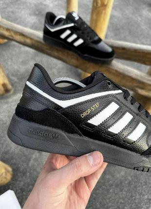 Кросівки adidas dropstep (all black)10 фото