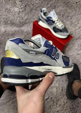 Кросівки new balance 2002r (light gray)2 фото