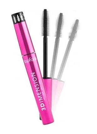 Тушь для ресниц 3d dimension volume mascara тушь 3 в 1 topface удлиняющая тушь для ресниц 8 мл чёрная
