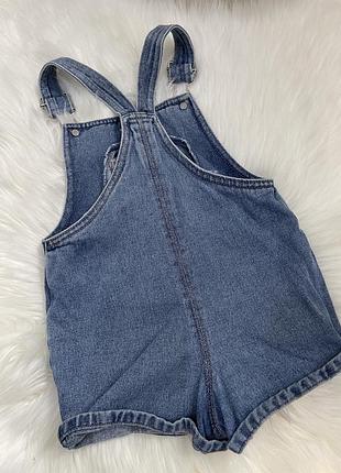 Джинсовый комбинезон для девочки 3
