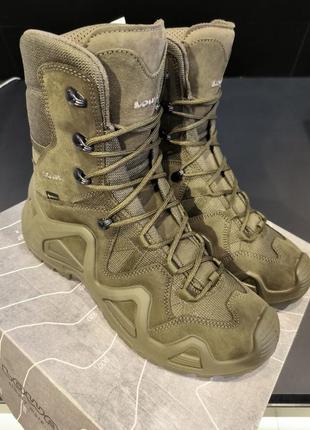 Берці тактичні зелені в оливі lowa zephyr hi tf gtx ranger green 42.5 jp269