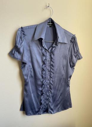 Шелковая блуза бренда bebe1 фото