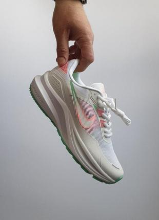 Жіночі кросівки nike zoom inferno 3 white pink green