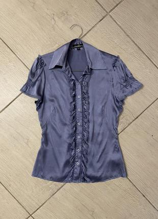 Шелковая блуза бренда bebe3 фото