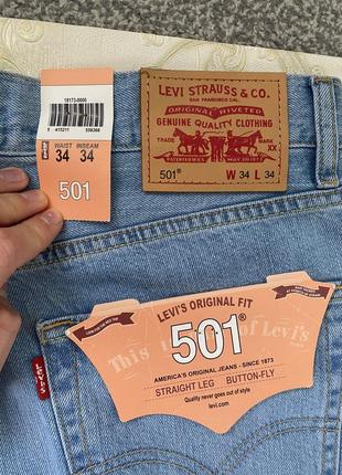 Джинси levi’s 501 абсолютно нові на молнії5 фото