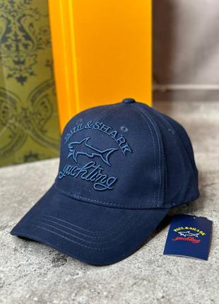 Кепка paul shark синий с0322 фото