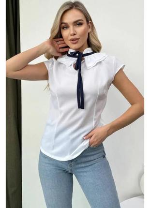 Женская блуза белого цвета