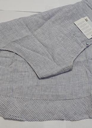 Женская блуза mango блузка топ 2xl 3xl 54-56 лен лён большой размер