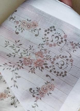 Lehner🤩 чудесные платочки, носовички 29-30 с нежным узором и люрексовыми полосками,...