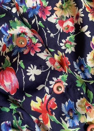 Сукня вінтаж на літо в квітковий принт4 фото