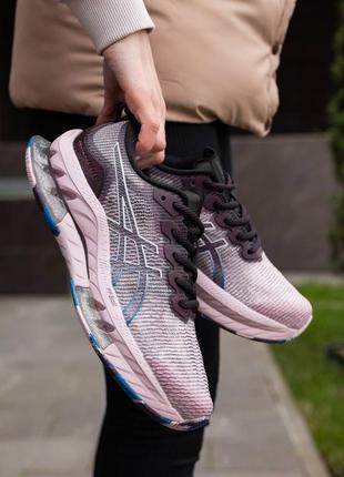 Стильні жіночі кросівки високої якості в стилі asics gel-kinsei blast pink bordo2 фото