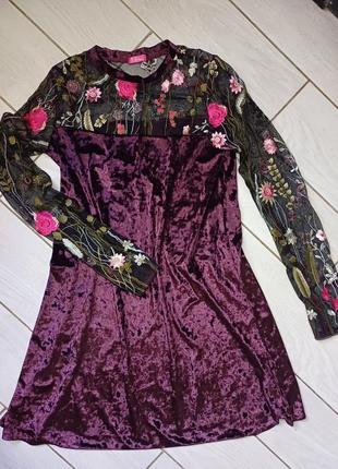 Платье цветочек