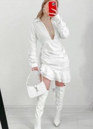 Плаття-сорочка з драпіруванням pretty little things