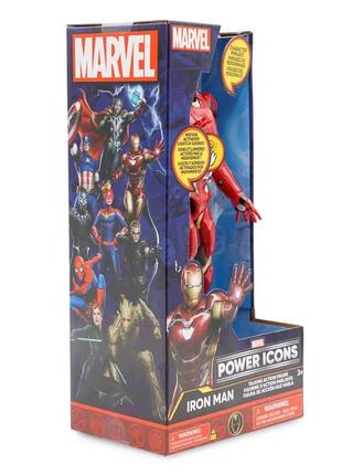 Игровая говорящая фигурка железный человек 23 см  disney marvel iron man talking action figure 4610166585776 фото