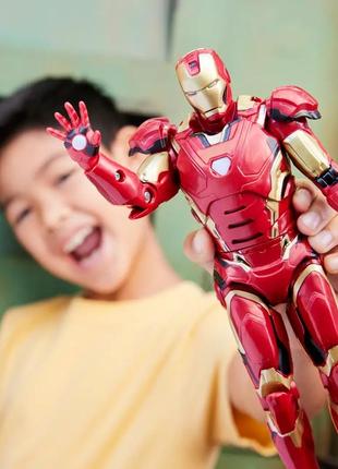 Игровая говорящая фигурка железный человек 23 см  disney marvel iron man talking action figure 4610166585777 фото