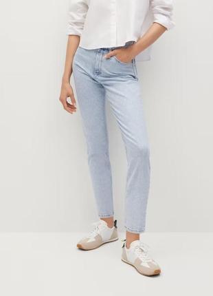 Джинсы mom comfort mango 17110571 в стиле zara