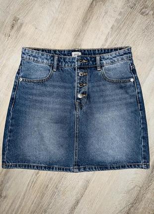 Трендовая джинсовая юбка pimkie