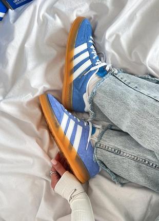Adidas wmns gazelle indoor blue fusion gum 2599 164305037