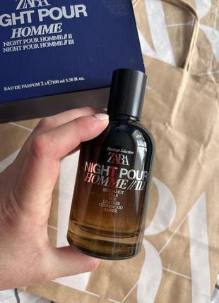 Чоловічі zara night pour homme iii 100 ml eau de parfum