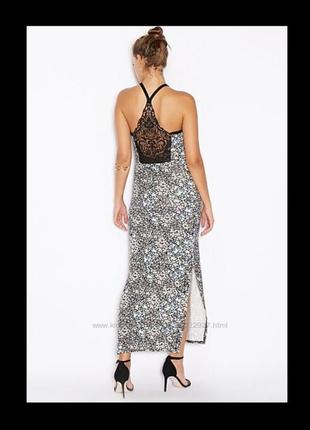 Платье с кружевом на спине miss selfridge