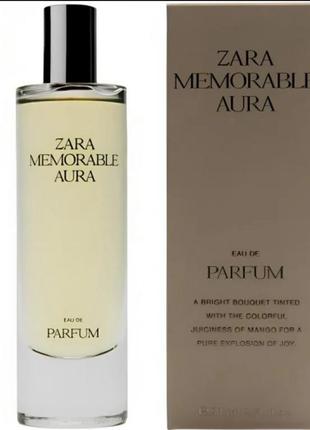 Zara memorable  aura 30мл