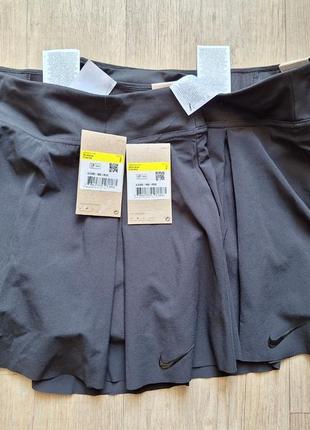 Nike court club flex tall skirt aeroready женская теннисная юбка шорты новая оригинал разные цвета10 фото
