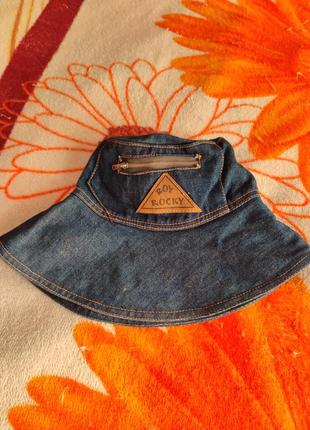 Стильна джинсова панамка шапка.