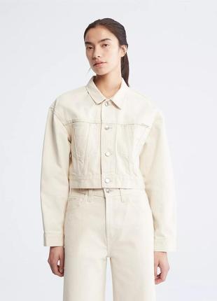 Коротка джинсова куртка calvin klein