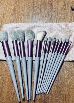Набор кистей для макияжа в мешочке