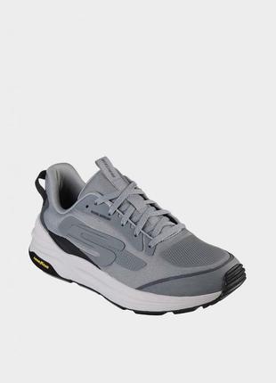 Чоловічі кросівки skechers/ оригінальні чоловічі кросівки сірого кольору3 фото