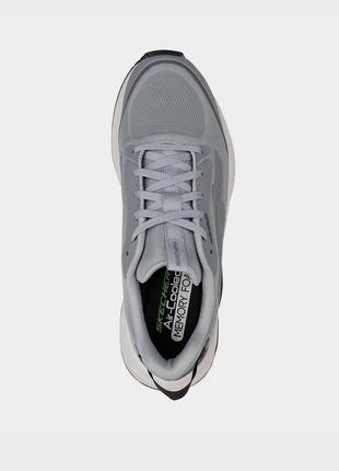 Чоловічі кросівки skechers/ оригінальні чоловічі кросівки сірого кольору4 фото
