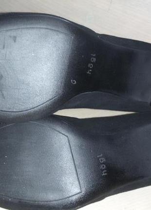 Hogl (австрія)- елегантні замшеві туфлі 39 розмір (25,5 см)8 фото