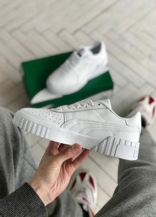 Кеди puma cali white
