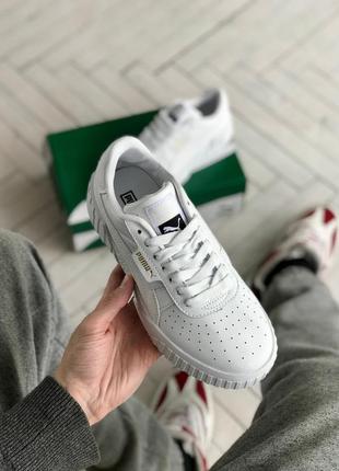Кеди puma cali white