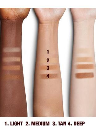 Пудра charlotte tilbury airbrush flawless finish fair-01 міні формат, 3.4 гр оригінал5 фото