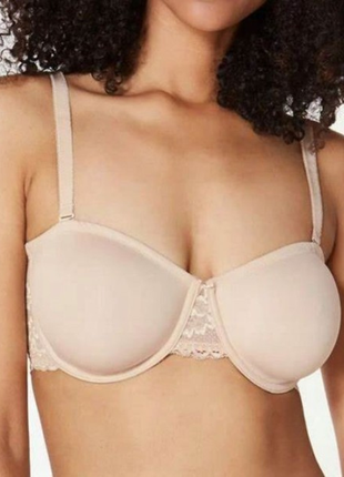 Шикарный мягкий нюдовый бюстгальтер m&s 🌺💜🌺