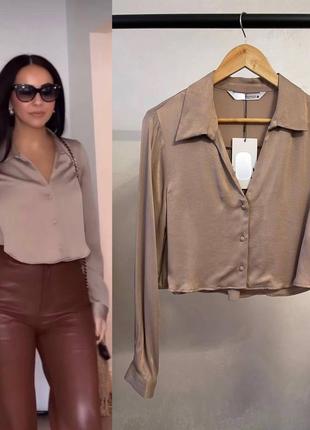Блуза сорочка zara