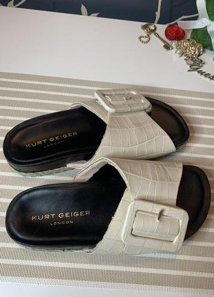 ⚜️❤️ kurt geiger, дуже класні трендові шльопки ,р 382 фото