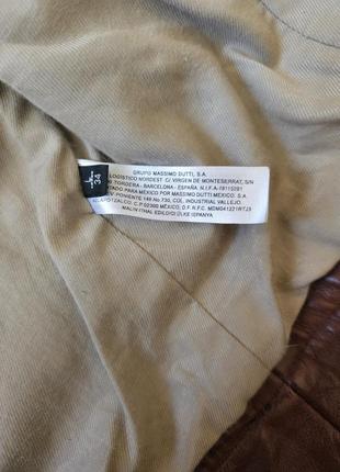 Шкіряна куртка massimo dutti6 фото