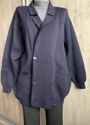 Burberry шикарный шерстяной кардиган жакет
