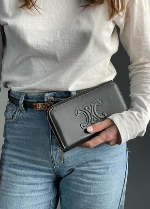 Кошелёк женский кожа celine