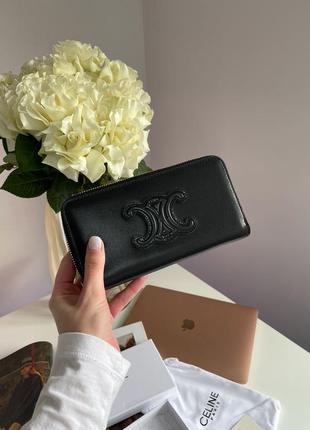 Кошелёк женский кожа celine