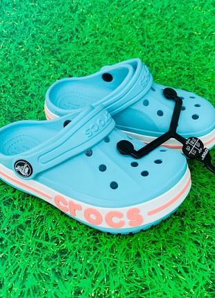 Crocs kids bayaband, дитячі крокси сабо баябенд