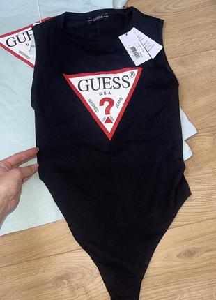 Бодик брендовый guess майка оригинал