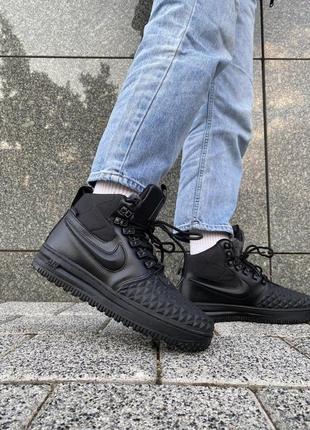 Nike duckboot black (хутро)2 фото