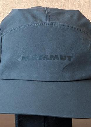 Трекинговая кепка mammut men's cabal cap, б/у4 фото