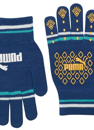 Зимние перчатки puma magic magic с логотипом